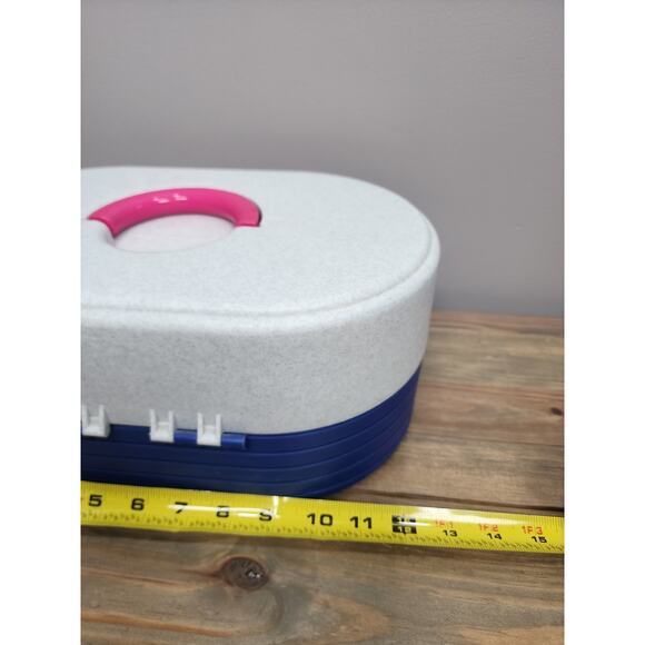 Caboodles #2640 with Mirror Vintage 90s 3 Tier Travel Hard Case - Picture 4 of 13